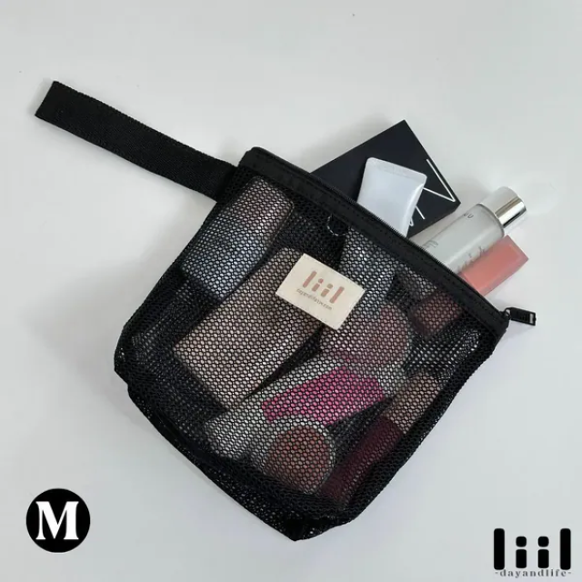理理包liil 網紗收納軟軟袋_M