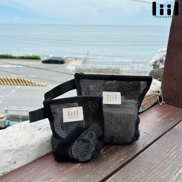 理理包liil 網紗收納軟軟袋_M