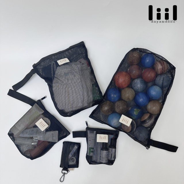 理理包liil 網紗收納軟軟袋_M