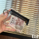 理理包liil 雙拉鍊透明卡包 3色任選