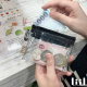理理包liil 雙拉鍊透明卡包 3色任選