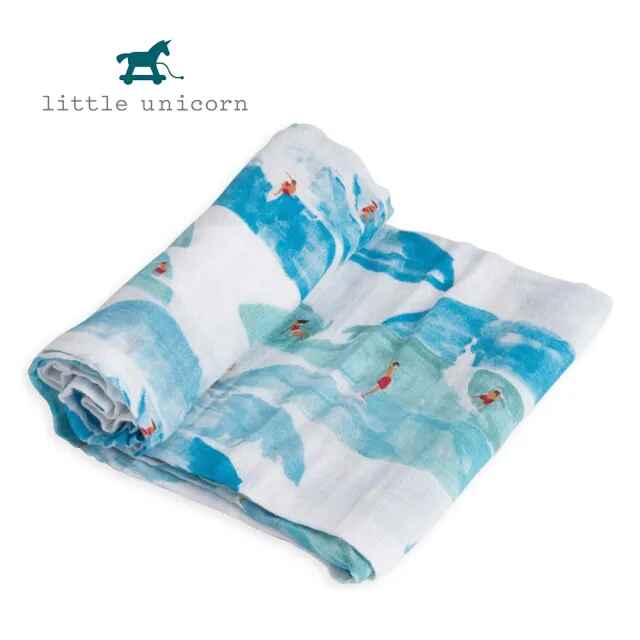 Little Unicorn 純棉紗布巾單入組 (多款可選)