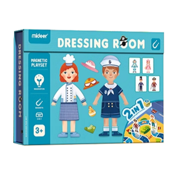 mideer 二合一遊戲磁鐵書