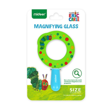 mideer 木質放大鏡-好餓的毛毛蟲