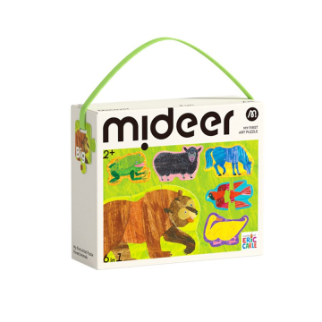 mideer 六合一拼圖-好餓的毛毛蟲