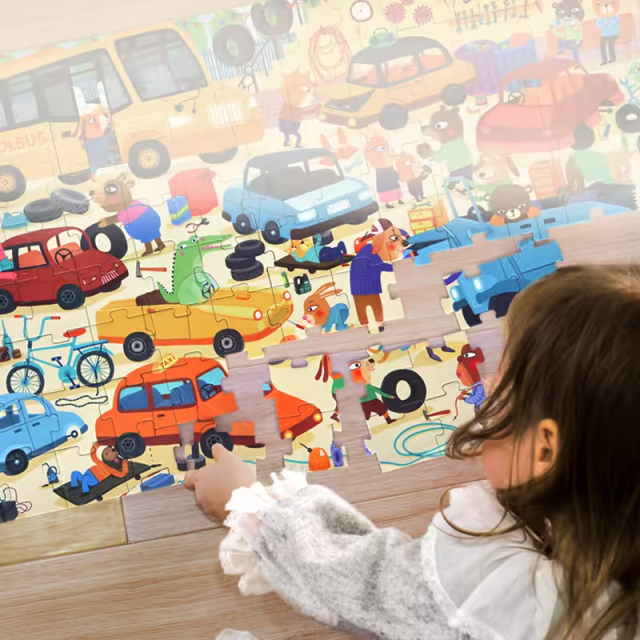 mideer 手提盒拼圖