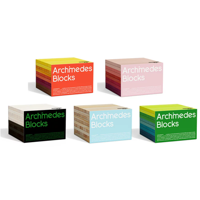 mideer 阿基米德積木50片