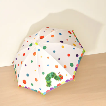 mideer 安全兒童雨傘-好餓的毛毛蟲