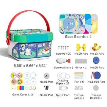 mideer 4合1齒輪光影藝術遊戲組