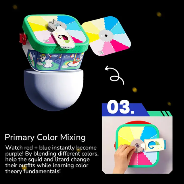 mideer 4合1齒輪光影藝術遊戲組