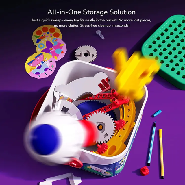 mideer 4合1齒輪光影藝術遊戲組