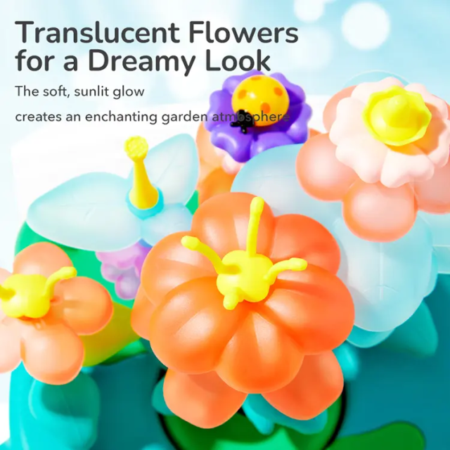 mideer 3D立體旋轉花園積木遊戲組(101pcs)