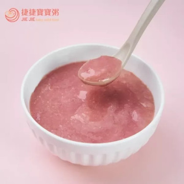 捷捷 寶寶副食品0-6甜菜根米泥(50g*4)