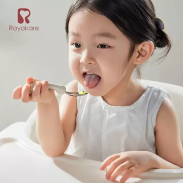 Royalcare 嬰幼副食品器具 不鏽鋼匙叉組合 (附收納盒)