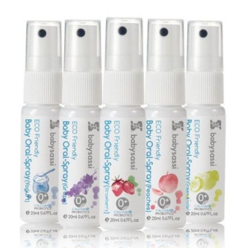 babysassi 誰是寶貝 兒童口腔噴護劑加鈣益生菌20ml