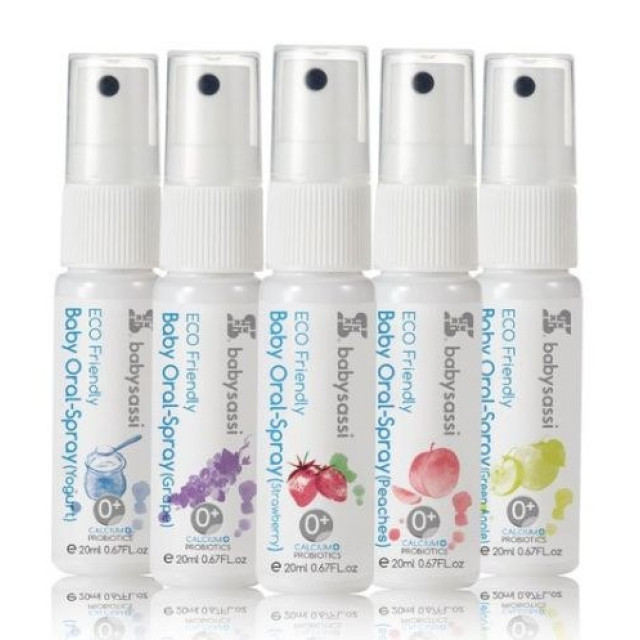 babysassi 誰是寶貝 兒童口腔噴護劑加鈣益生菌20ml