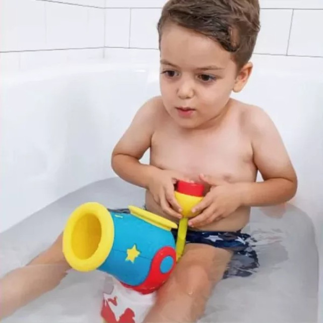 Yookidoo 以色列洗澡/戲水玩具-馬戲團大炮