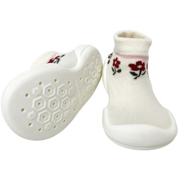 Ggomoosin 學步襪鞋 - 嫣紅山茶花