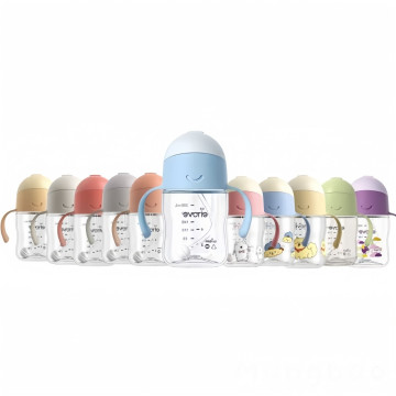 evorie Tritan 360度防漏吸管學習水杯200ml