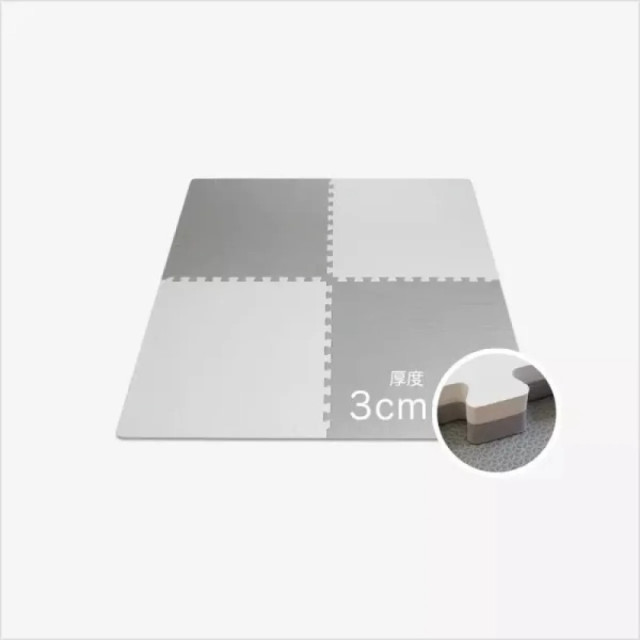 Pato Pato 馬卡龍雙色巧拼地墊60*60*3cm(4入)