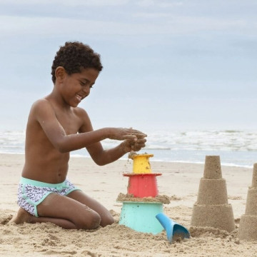 Quut 堆高高模型組 復古藍