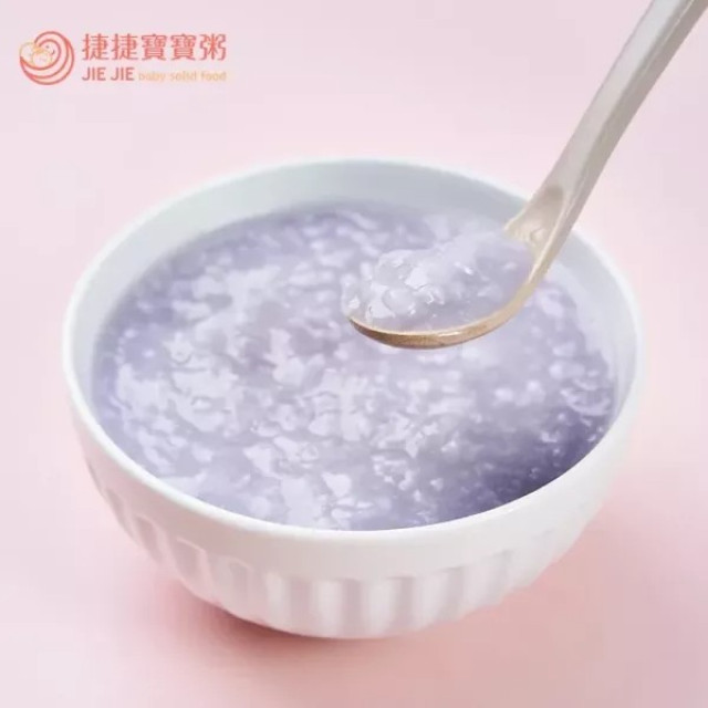 捷捷 副食品1-07 紫心豬豬小寶寶粥 (120g*4)