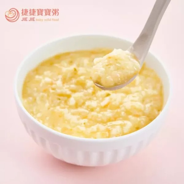 捷捷 副食品1-11蔬菜鮭魚小寶寶粥(120g*4)