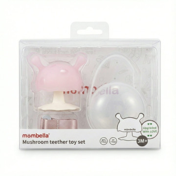 Mombella & Apramo 啾比小蘑菇固齒器套組(多款)