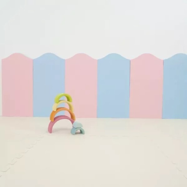 Pato Pato EVA無毒防撞壁貼28*56*2cm(6片裝)