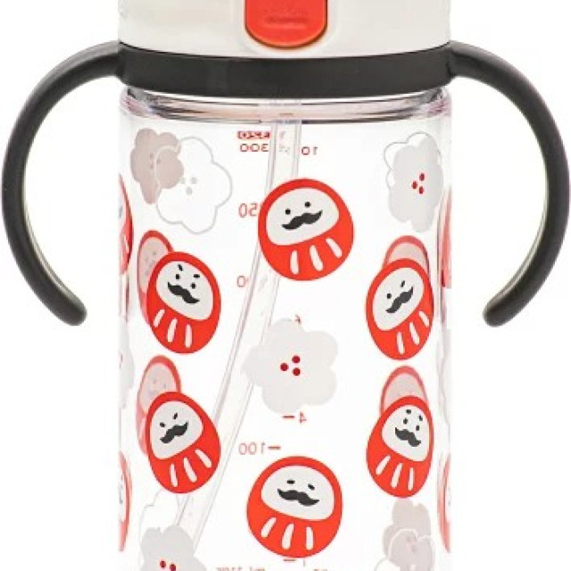 Richell 利其爾 LC系列台日友好台灣限量版隨身吸管水杯320ml