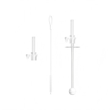 evorie Tritan 360度防漏吸管學習水杯替換吸管組200ml