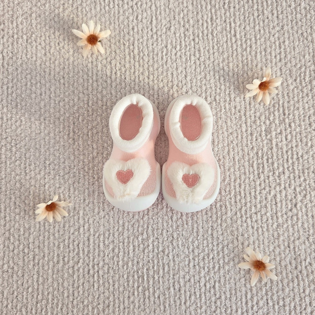 Ggomoosin 學步襪鞋 -粉紅小甜心