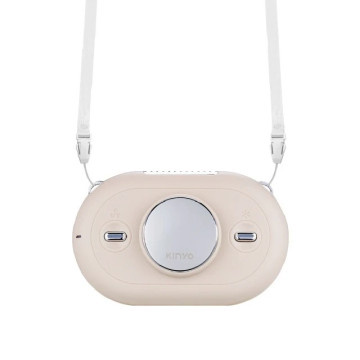 KINYO 冰涼感掛脖充電風扇