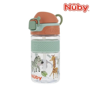 Nuby ECOZEN幼兒水杯 360ml(粗吸管)