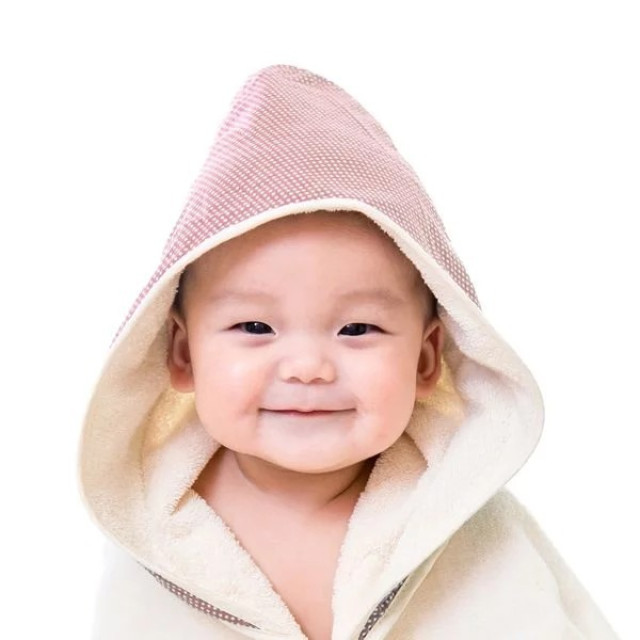 nizio ⼩蘑菇天然棉紗浴⼱