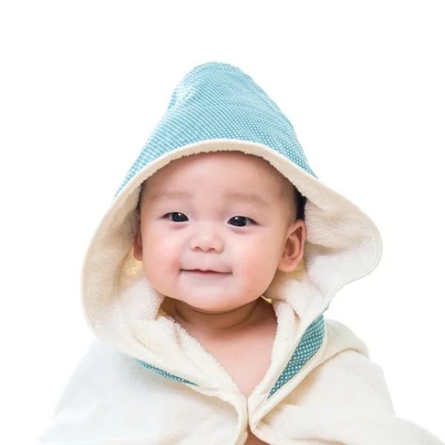 nizio ⼩蘑菇天然棉紗浴⼱