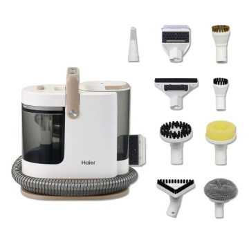 Haier 海爾 全新升級!R9 Plus 白大帥 高溫蒸氣織物清洗機+廚衛清潔組(高溫100度蒸氣/60度熱水/一機多用)