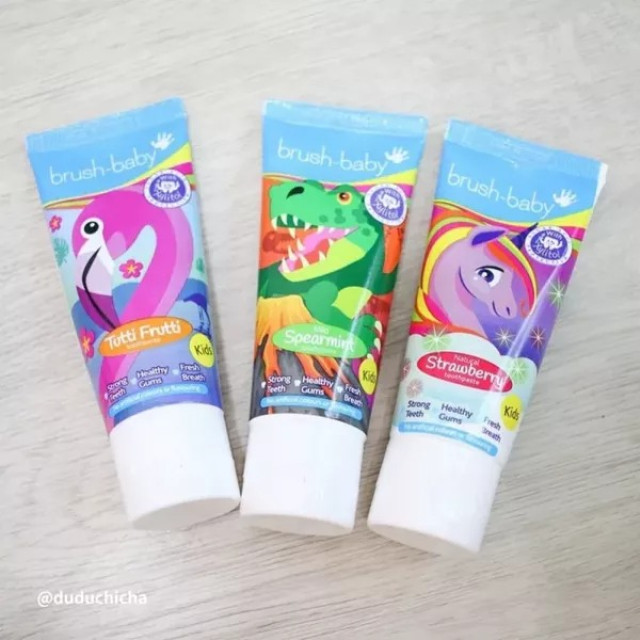 Brush Baby 木醣醇牙膏全系列