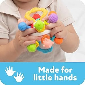 Nuby 扭扭觸覺球固齒玩具