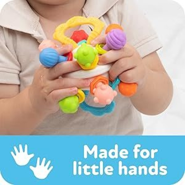 Nuby 扭扭觸覺球固齒玩具