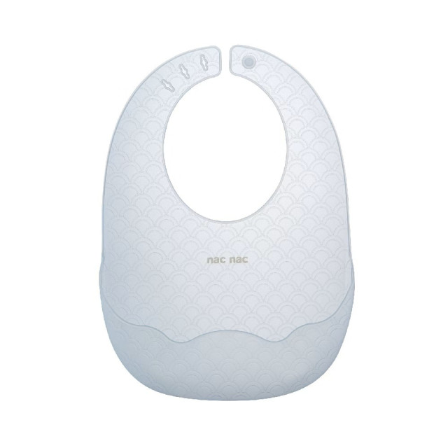 nac nac 白金矽膠雲朵圍兜