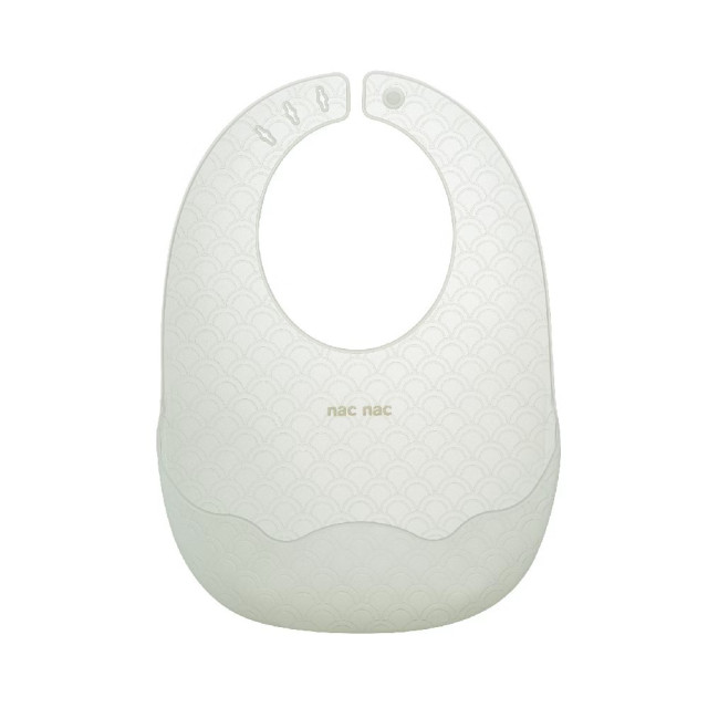 nac nac 白金矽膠雲朵圍兜
