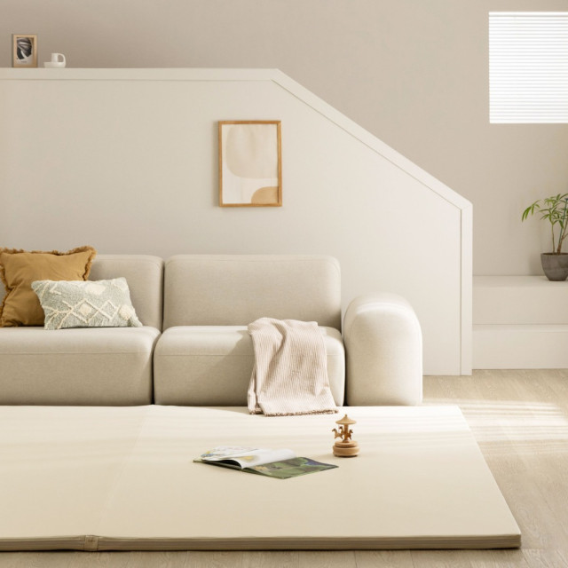 韓國ALZIPMAT 雙子星地墊 香草奶昔