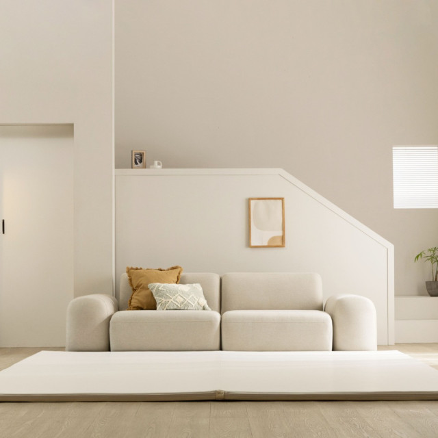 韓國ALZIPMAT 雙子星地墊 香草奶昔