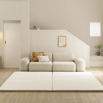 韓國ALZIPMAT 雙子星地墊 香草奶昔