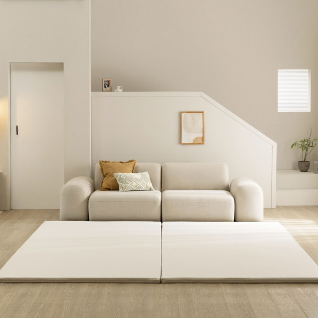 韓國ALZIPMAT 雙子星地墊 香草奶昔