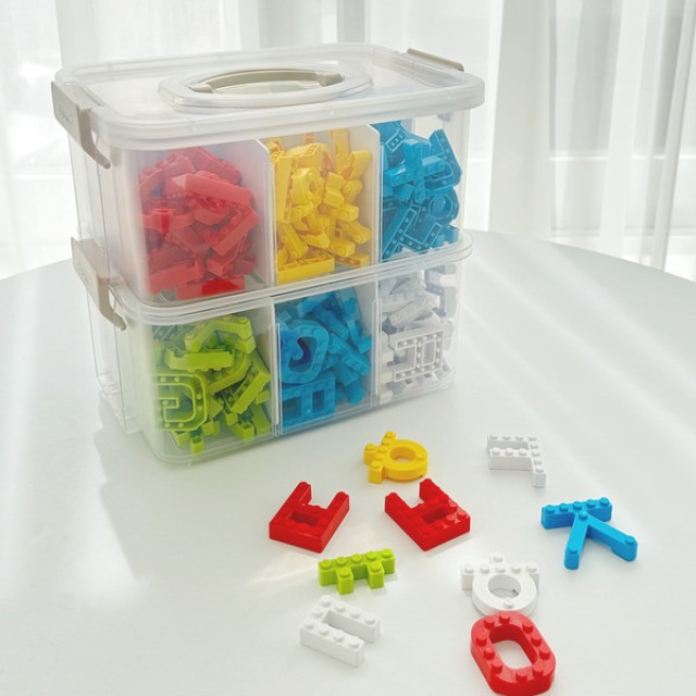 韓國PLAFARM 多功能收納箱3層-1號(隔板*1組)