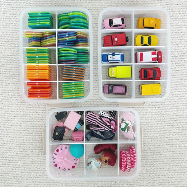 韓國PLAFARM 多功能收納箱3層-1號(隔板*1組)