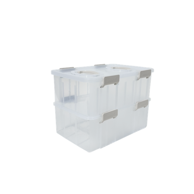 韓國PLAFARM 多功能收納箱2層-4號(隔板*1組)