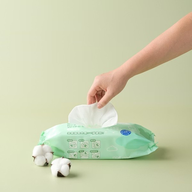 nac nac 嬰兒柔細乾濕二用巾 80抽